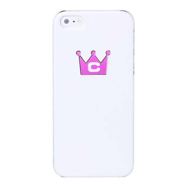 【iPhone5 ケース】CASECROWN iPhone5 Corset (WHITE-PINK)