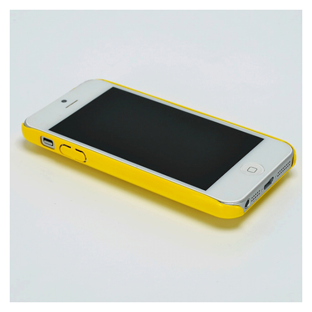 【iPhone5s/5 ケース】ICカード内部収納型ケース『LOCO High Glossy Case』(イエロー)サブ画像