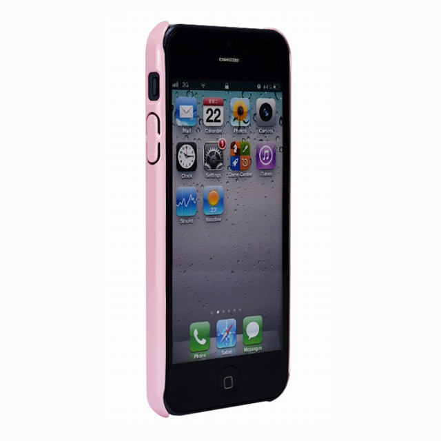 【iPhone5s/5 ケース】ICカード内部収納型ケース『LOCO High Glossy Case』(ピンク)サブ画像