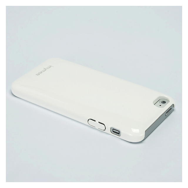 【iPhone5s/5 ケース】ICカード内部収納型ケース『LOCO High Glossy Case』(ホワイト)サブ画像