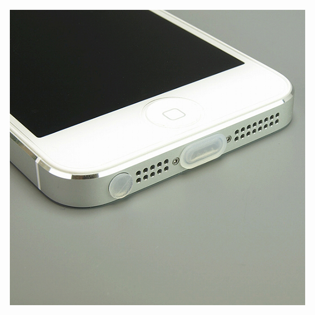 【iPhone5】細かいゴミやホコリの侵入を防ぐポートキャップセット for iPhone5(クリア)goods_nameサブ画像