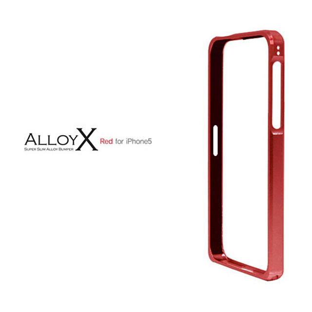 【iPhoneSE(第1世代)/5s/5 ケース】Alloy X (Red)goods_nameサブ画像