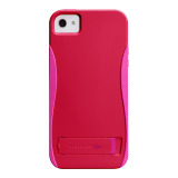 【iPhoneSE(第1世代)/5s/5 ケース】POP! with Stand Case (Ruby Red/Shocking Pink)