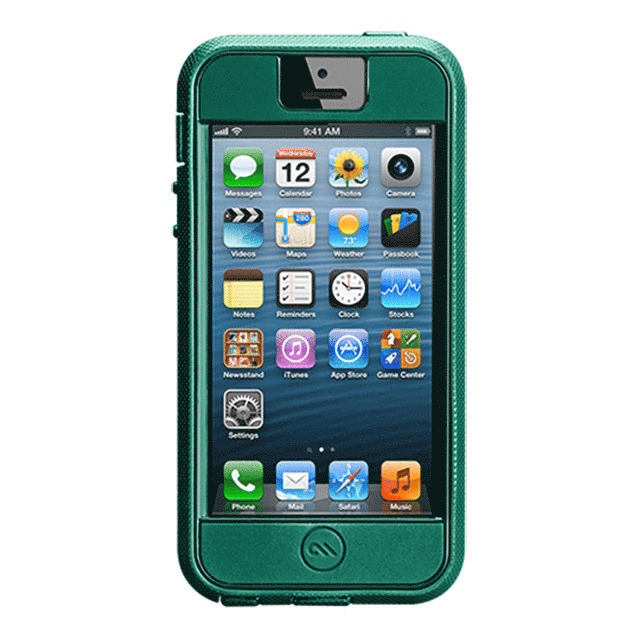 【iPhone5 ケース】iPhone 5 Tough Xtreme Case, Emerald Green/Chartreuse Green