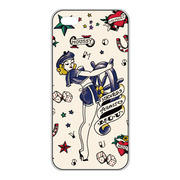 【iPhone5s/5 ケース】moussy Tattoo Case(WH)