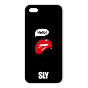 【iPhone5s/5 ケース】SLY LIPアイコン(BLK)