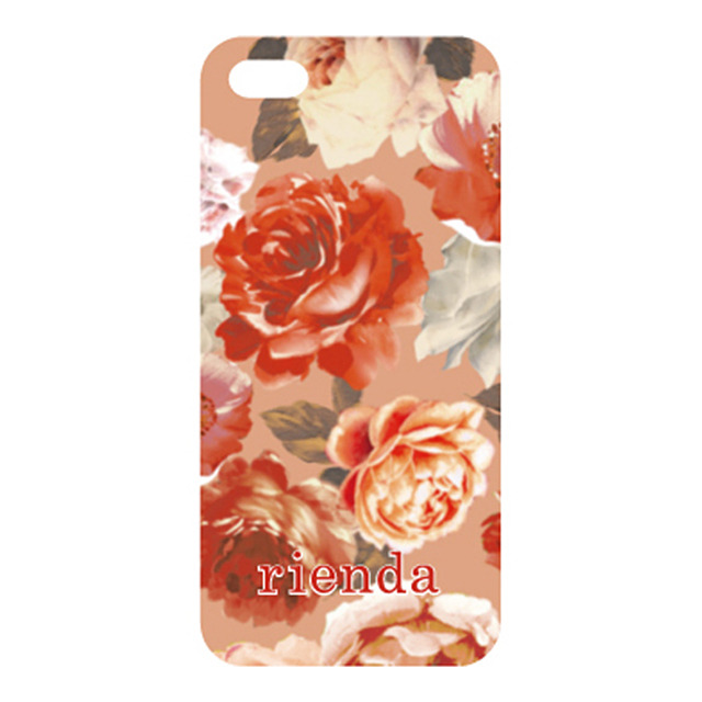 【iPhone5s/5 ケース】rienda Case Rose (BEG)