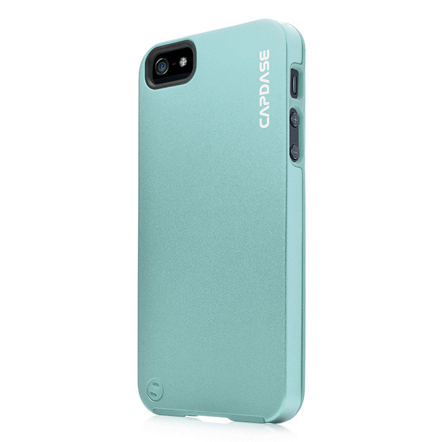 【iPhoneSE(第1世代)/5s/5 ケース】Alumor Metal Case with Screen Protector, Light Blue