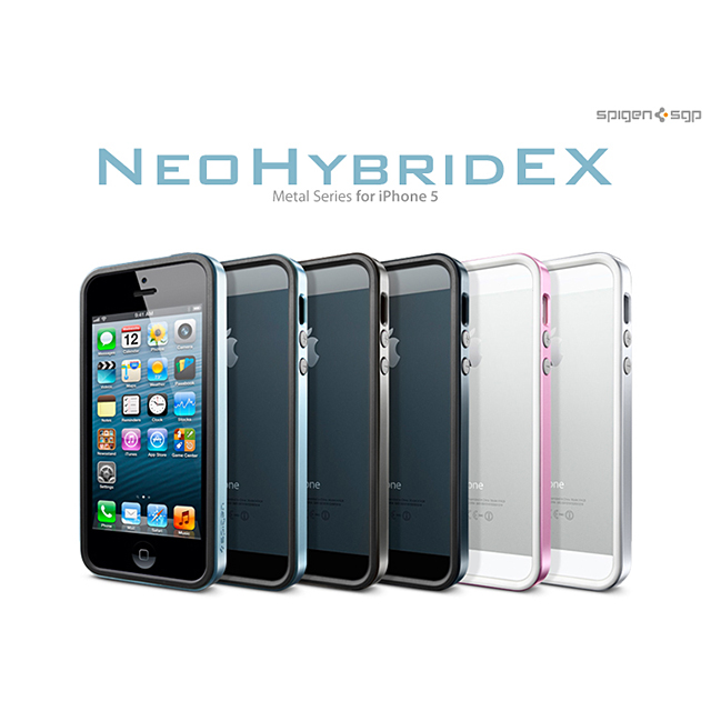 【iPhoneSE(第1世代)/5s/5 ケース】Neo Hybrid EX Metal Series (Metal Blue)サブ画像