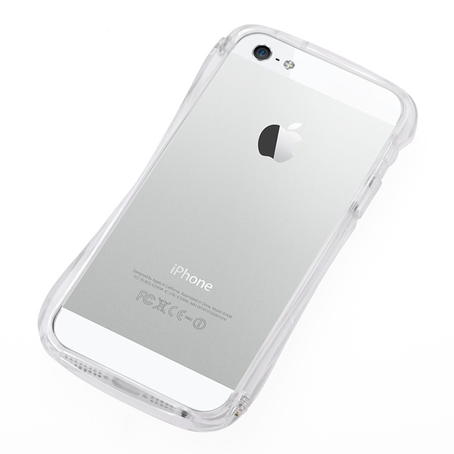 【iPhoneSE(第1世代)/5s/5 ケース】CLEAVE Bumper Crystal Edition (Clear Crystal)