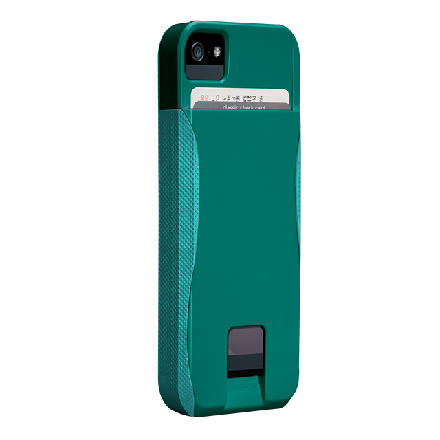 【iPhoneSE(第1世代)/5s/5 ケース】POP! ID Case, Emerald Green/Pool Blue