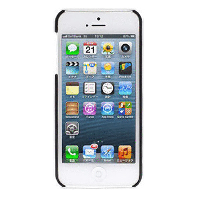 【iPhoneSE(第1世代)/5s/5 ケース】バインダーiPhone 5ケース (縦型/ブラック)サブ画像