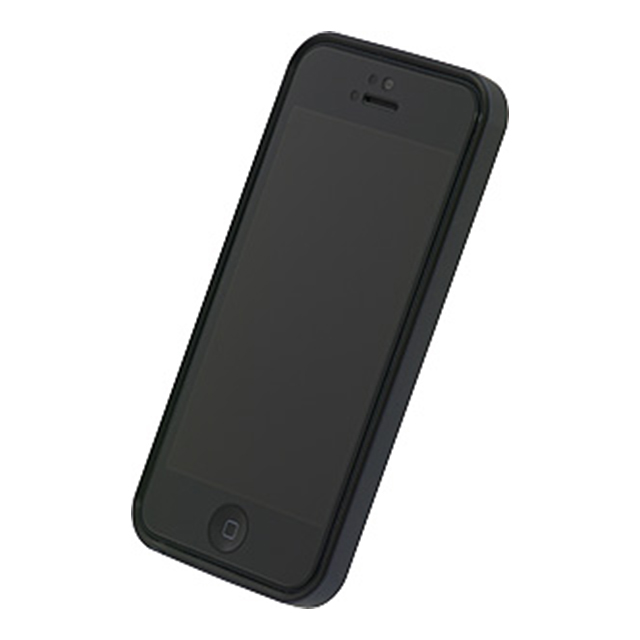 【iPhone5 ケース】フラットバンパーセット for iPhone5(ブラック)サブ画像