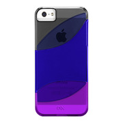【iPhoneSE(第1世代)/5s/5 ケース】Colorways Case (Black/Marine Blue/Violet)