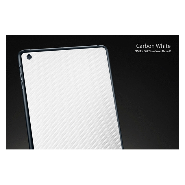 【iPad mini スキンシール】iPM Skin Guard Series Carbon Whiteサブ画像