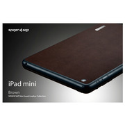 【iPad mini スキンシール】iPM Skin Guard Series Leather Brown