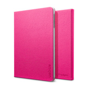 【iPad mini(第1世代) ケース】iPM Faux Leather Case HardBook Series Azalea Pink