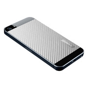 【iPhone5s/5 スキンシール】SPIGEN SGP Case Skin Guard Series Carbon Gray