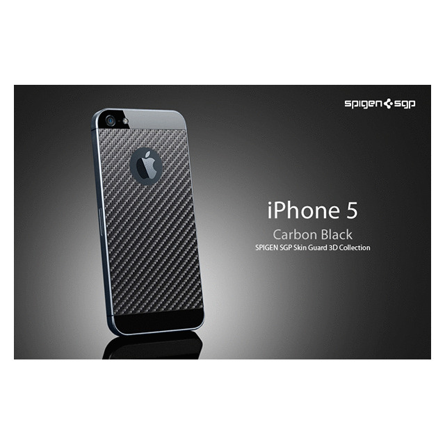 【iPhone5s/5 スキンシール】SPIGEN SGP Case Skin Guard Series Carbon Blackgoods_nameサブ画像
