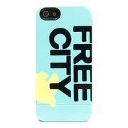 【iPhone5 ケース】Free City Logo Blue iPhone5 Capsule