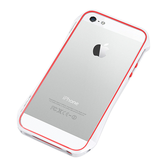 【iPhoneSE(第1世代)/5s/5 ケース】CLEAVE ALUMINUM BUMPER AERO (Luxury White)サブ画像