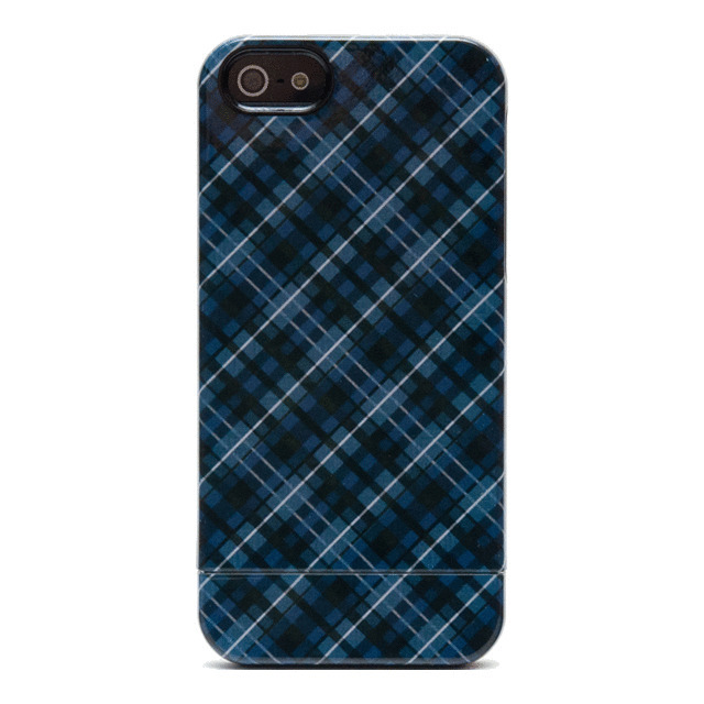 【iPhone5 ケース】Navy Plaid for iPhone5