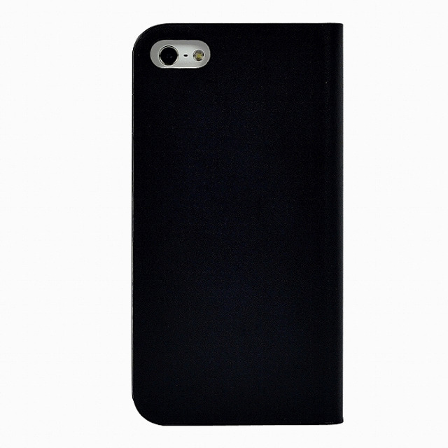 【iPhone5s/5 ケース】高級牛革を使用した手帳型カバー『Classic Leather』(ダークネイビー)