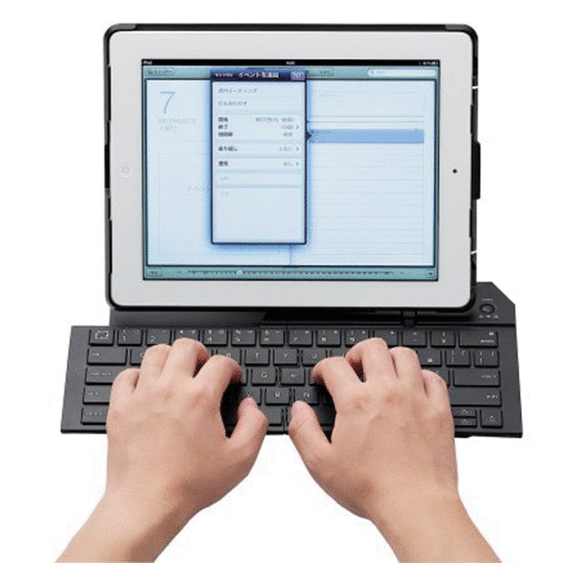 Bluetoothキーボード/iPad第3世代・iPad第4世代用/英字配列/ブラックgoods_nameサブ画像