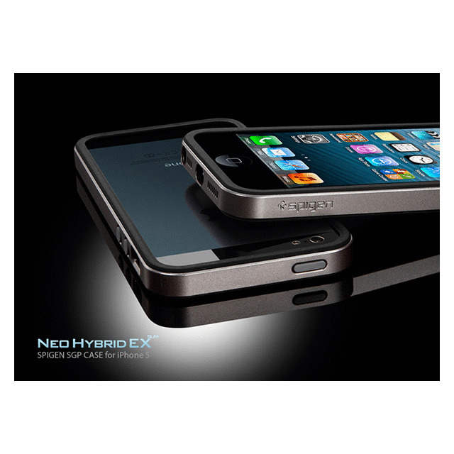 【iPhoneSE(第1世代)/5s/5 ケース】Neo Hybrid EX SLIM Metal Series (Gun Metal)goods_nameサブ画像