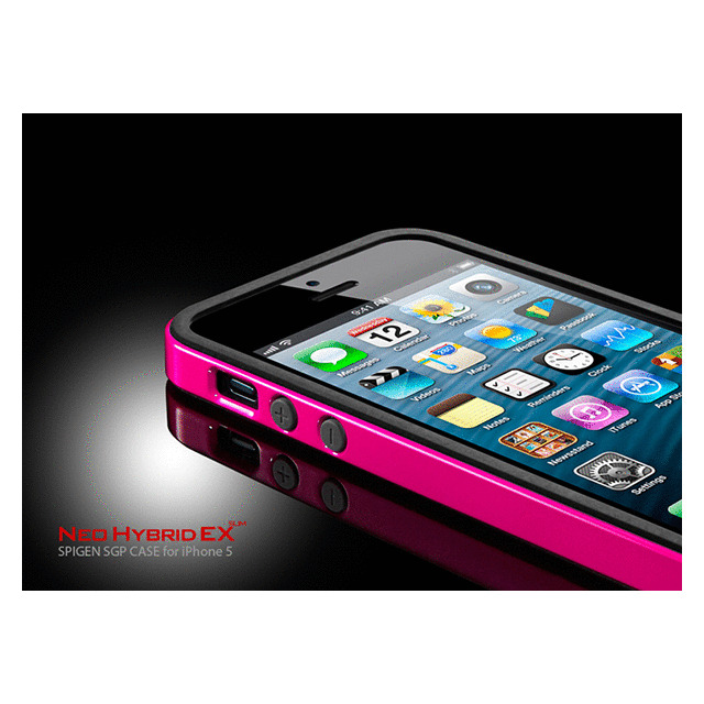 【iPhoneSE(第1世代)/5s/5 ケース】Neo Hybrid EX SLIM Vivid Series (Hot Pink)goods_nameサブ画像