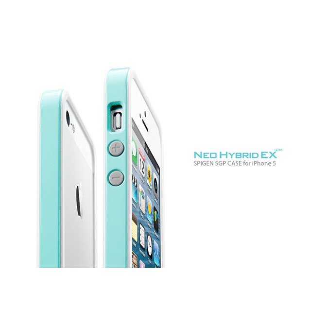【iPhoneSE(第1世代)/5s/5 ケース】Neo Hybrid EX SLIM Snow Series (Mint)goods_nameサブ画像