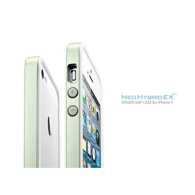 【iPhoneSE(第1世代)/5s/5 ケース】Neo Hybrid EX SLIM Metal Series (Metal Green)goods_nameサブ画像