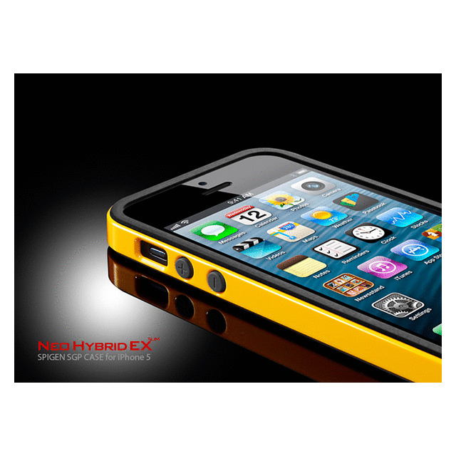 【iPhoneSE(第1世代)/5s/5 ケース】Neo Hybrid EX SLIM Vivid Series (Reveton Yellow)goods_nameサブ画像