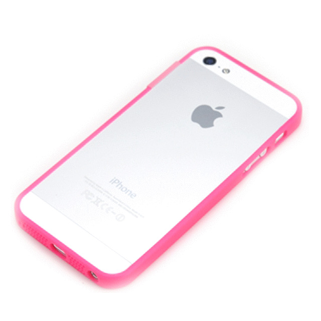 【iPhoneSE(第1世代)/5s/5 ケース】ThinEdge frame case (Matte Pink)サブ画像