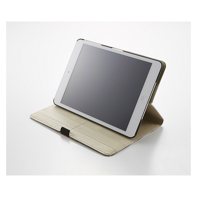 【iPad mini(第1世代) ケース】iPad mini用スマートファブリックフリップ(千鳥格子)サブ画像