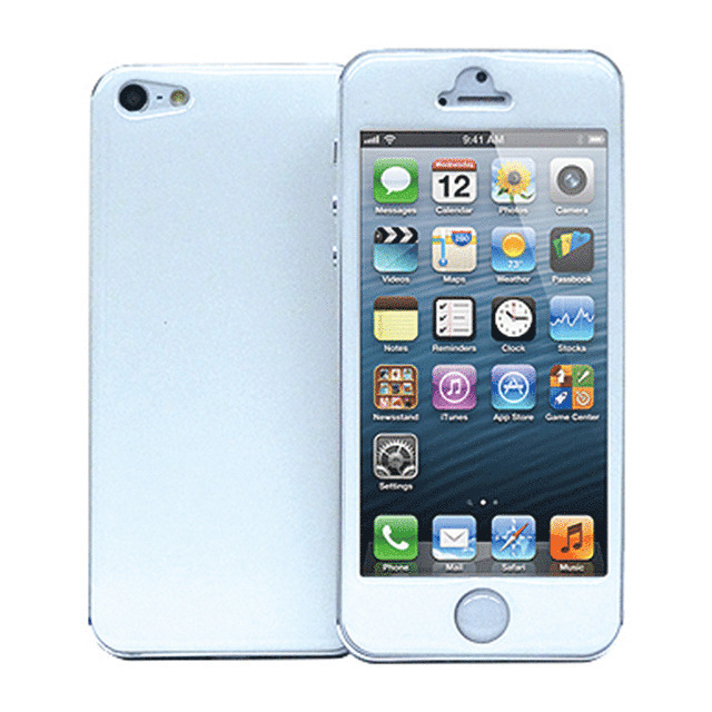 【iPhone5 スキンシール】SPDeCO iPhone5/ホワイト 