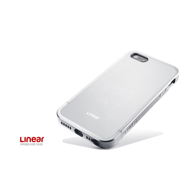【iPhoneSE(第1世代)/5s/5 ケース】Linear Metal series (Satin Silver)goods_nameサブ画像