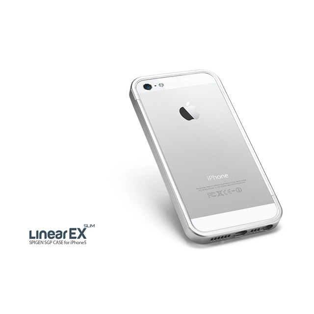 【iPhoneSE(第1世代)/5s/5 ケース】Linear EX SLIM Metal series (Satin Silver)サブ画像