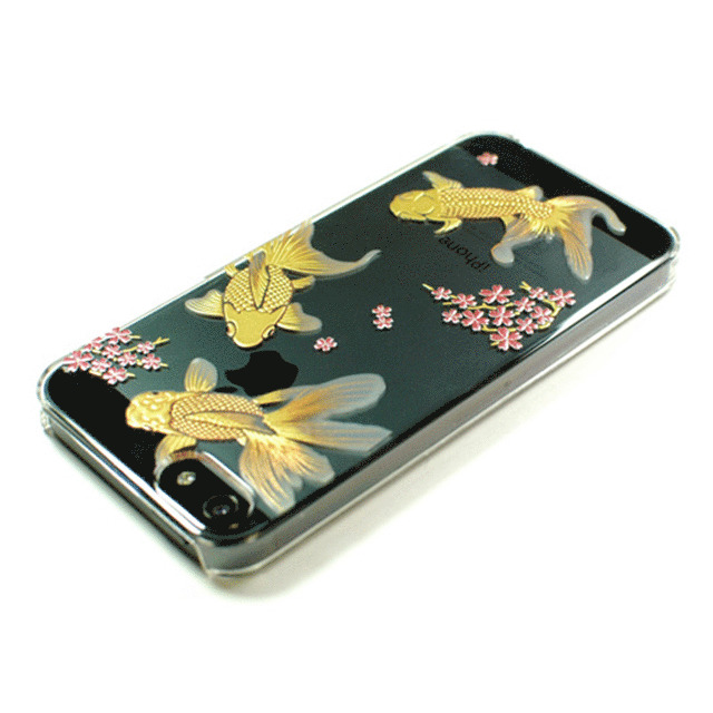 【iPhone5 ケース】蒔絵ケース 金魚サブ画像