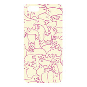 【iPhoneSE(第1世代)/5s/5 ケース】iPhone Case NEKO PUZZLE WH