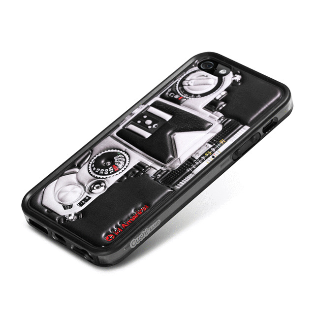 【iPhoneSE(第1世代)/5s/5 ケース】Cushi Plus (Camera Gray)サブ画像