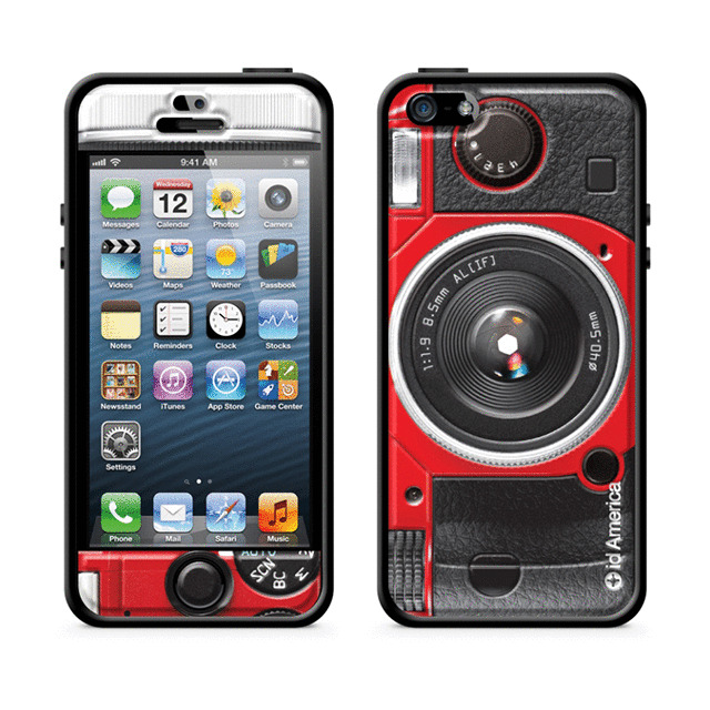 【iPhoneSE(第1世代)/5s/5 ケース】Cushi Plus (Camera Red)goods_nameサブ画像