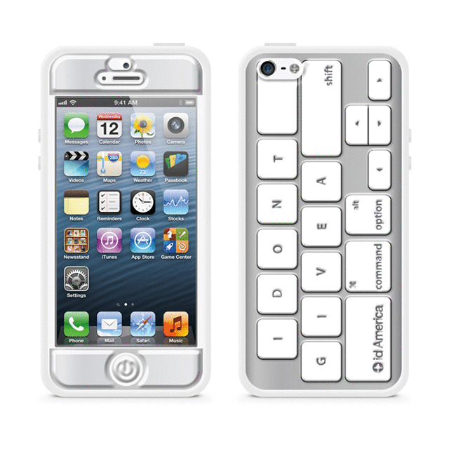 【iPhoneSE(第1世代)/5s/5 ケース】Cushi Plus (Original Keyboard White)サブ画像