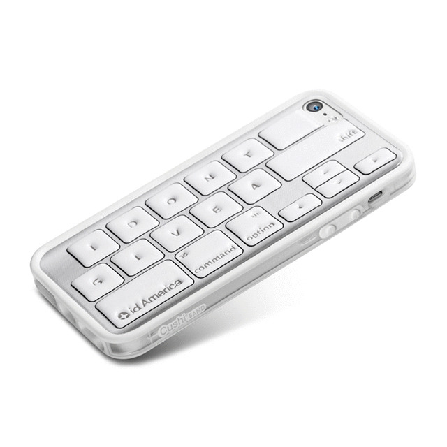 【iPhoneSE(第1世代)/5s/5 ケース】Cushi Plus (Original Keyboard White)goods_nameサブ画像