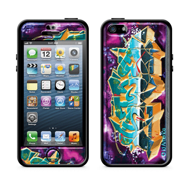 【iPhoneSE(第1世代)/5s/5 ケース】Cushi Plus (Graffiti Green)goods_nameサブ画像