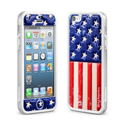 【iPhoneSE(第1世代)/5s/5 ケース】Cushi Plus (Flag USA)
