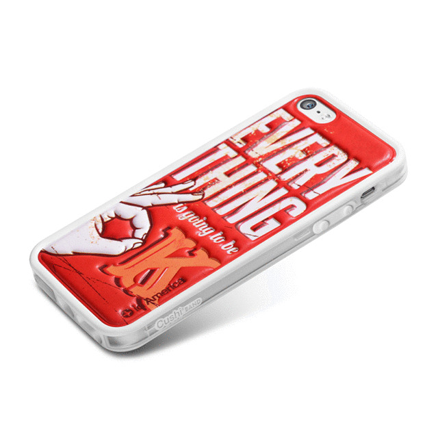 【iPhoneSE(第1世代)/5s/5 ケース】Cushi Plus (Retro Red)サブ画像