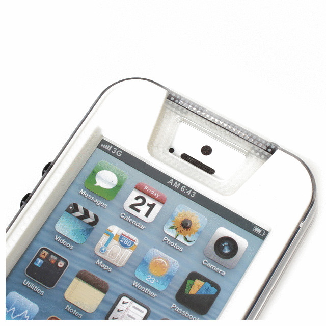 【iPhone5 ケース】iPhone5専用防水ケース V-Lock3 ホワイトサブ画像