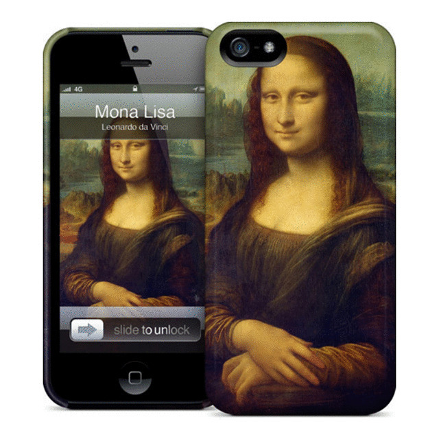 【iPhoneSE(第1世代)/5s/5 ケース】GELASKINS Hardcase Leonardo da Vinci Mona Lisa