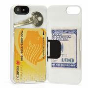 【iPhone5s/5 ケース】『iLid Wallet Case』(ホワイト)
